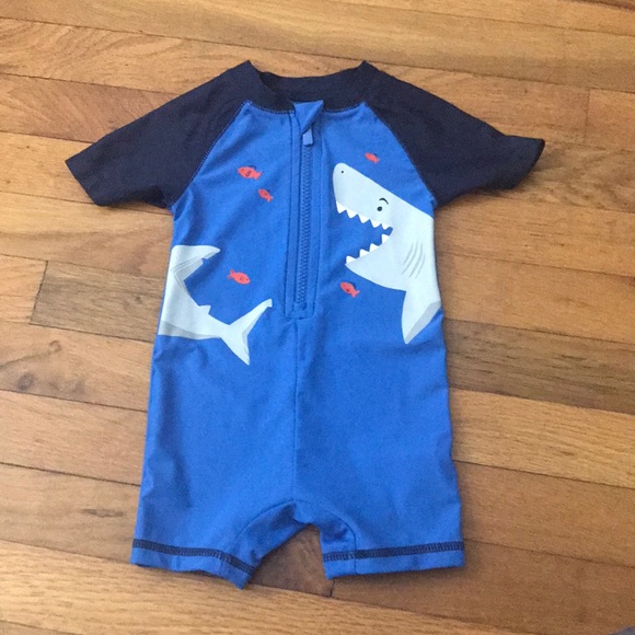 Baby One Piece Rash Guard - Picture 1 of 3